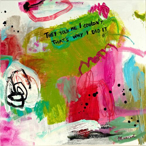 That's why I did it von Marisol Evora, Malerei kaufen auf Singulart