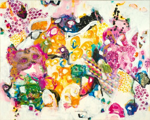 Mardi Gras von Marisol Evora, Malerei kaufen auf Singulart