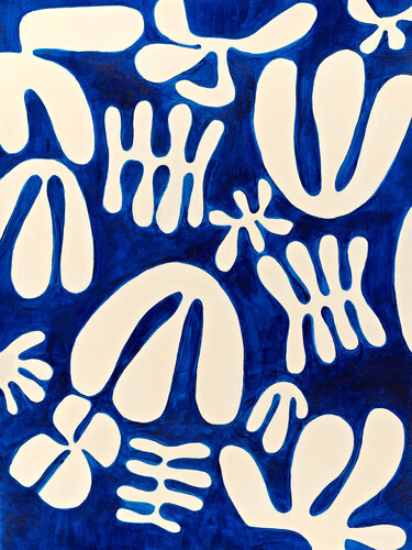 White and Blue von Marisol Evora, Malerei kaufen auf Singulart