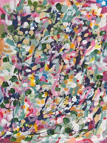 Summer Dream - Pollock Style van Marisol Evora, Schilderij te koop op Singulart