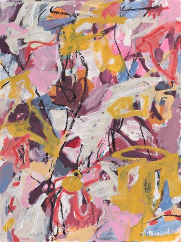 Summer Melody - Willem de Kooning style by Marisol Evora, 회화 for Sale on Singulart