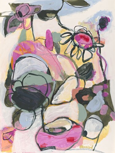 Floral Echoes von Marisol Evora, Malerei kaufen auf Singulart