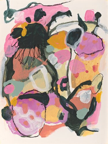Mystical Flower von Marisol Evora, Malerei kaufen auf Singulart