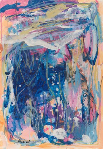 INTO THE BLUE van Marisol Evora, Schilderij te koop op Singulart
