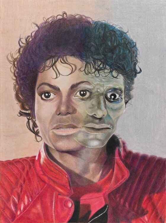 Michael Jackson -Thriller by Marisol Evora (2022) : Drawing