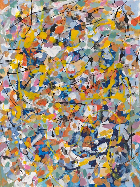 Dream II - Pollock Style Marisol Evora