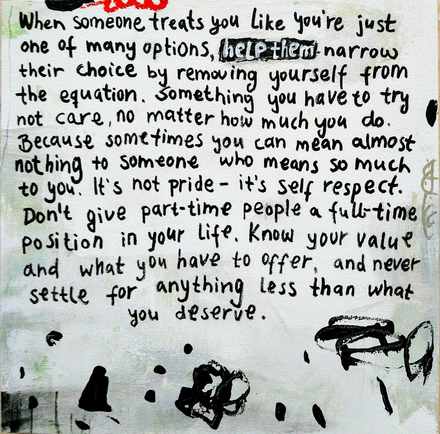 Know your worth Marisol Evora