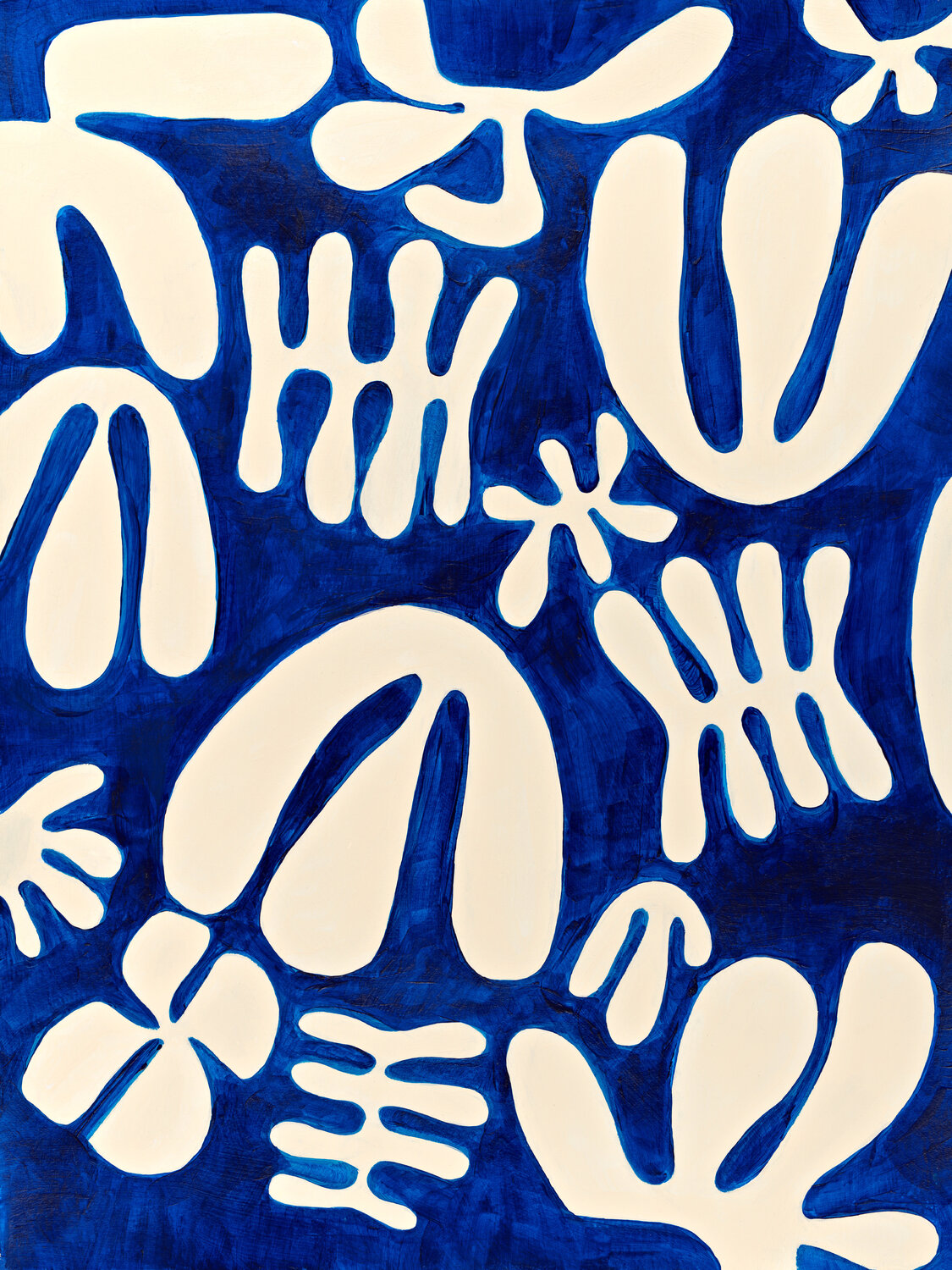 White and Blue Marisol Evora