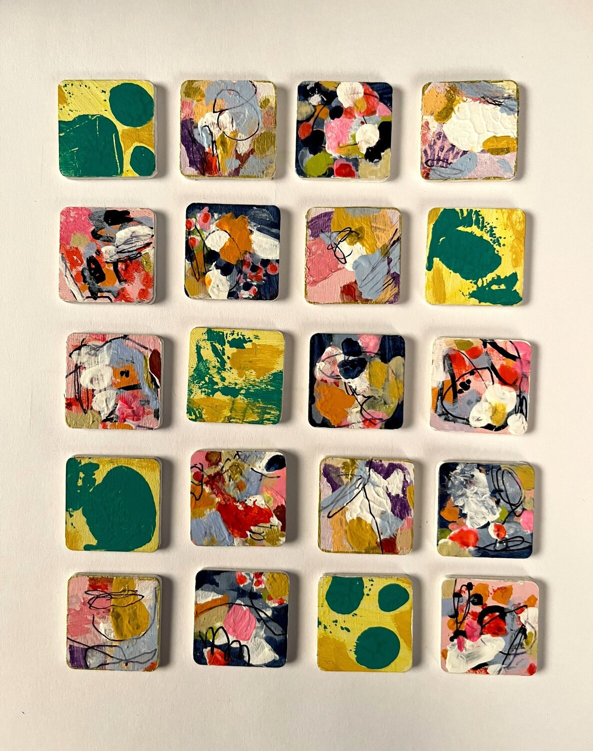 MINIATURE ART " SECRET MESSAGES" - 20 pieces Marisol Evora