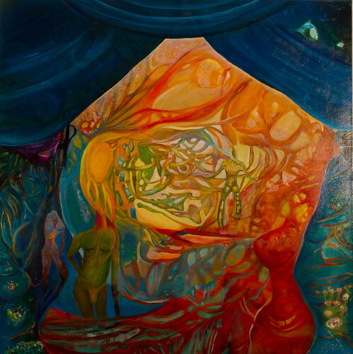 ZIRKUS LEBEN nach Freud und Jung by Kerstin Siech, Painting for Sale on Singulart