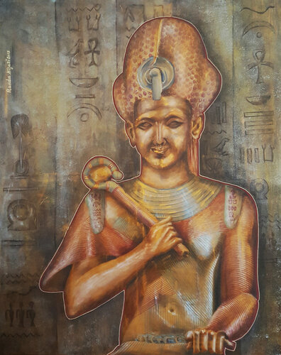 Ramesses II by Randa Hijazi, Painting for Sale on Singulart