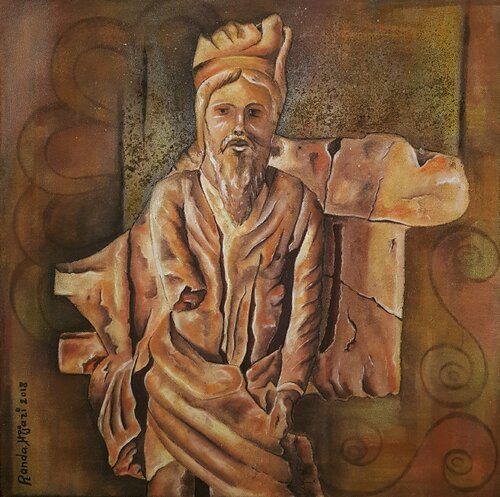 Hellenistic Culture di Randa Hijazi, Pittura in vendita su Singulart