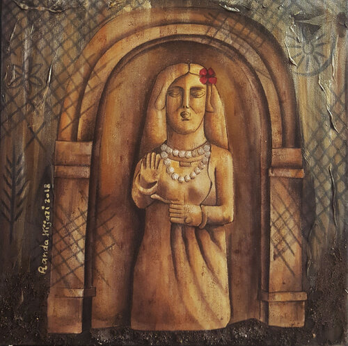 Dilmun civilization de Randa Hijazi, Pintura a la venta en Singulart