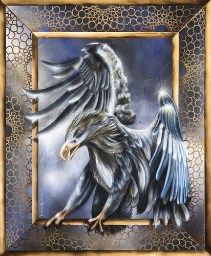 The Frame von Randa Hijazi, Malerei kaufen auf Singulart