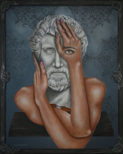 Vision of Soul van Randa Hijazi, Schilderij te koop op Singulart