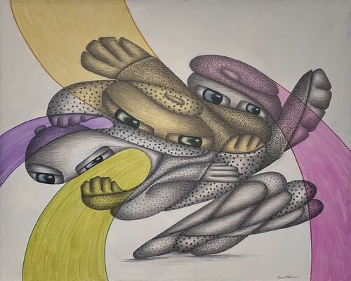 Symphony of Existence di Randa Hijazi, Opera su carta in vendita su Singulart