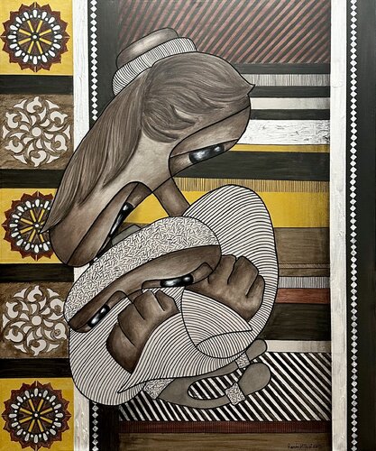 The language of Love di Randa Hijazi, Opera su carta in vendita su Singulart