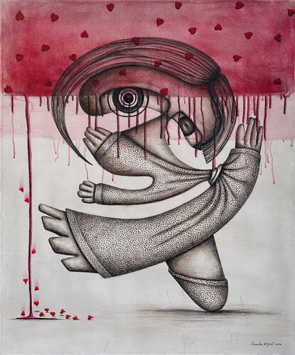 Dance of soul by Randa Hijazi, Painting for Sale on Singulart