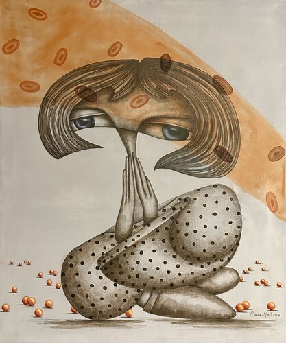Fingers of Fate by Randa Hijazi, Painting for Sale on Singulart