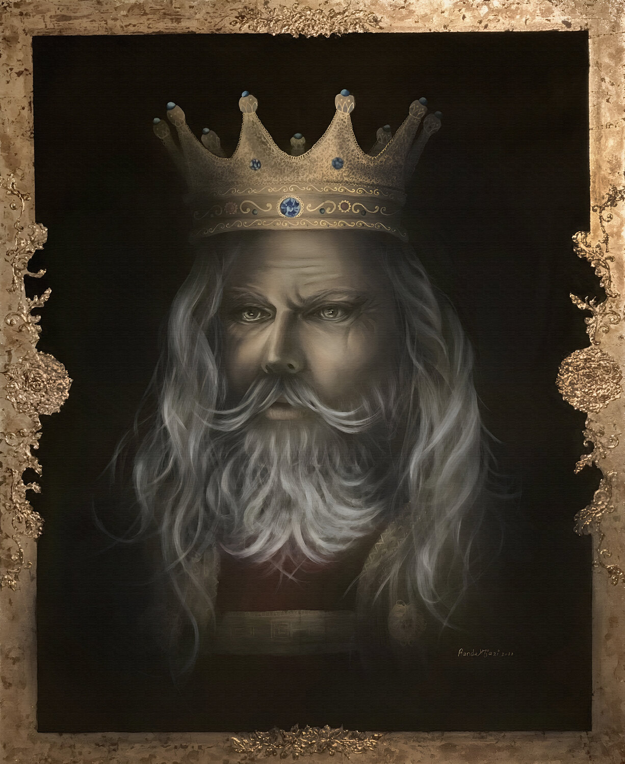 Wise king Randa Hijazi