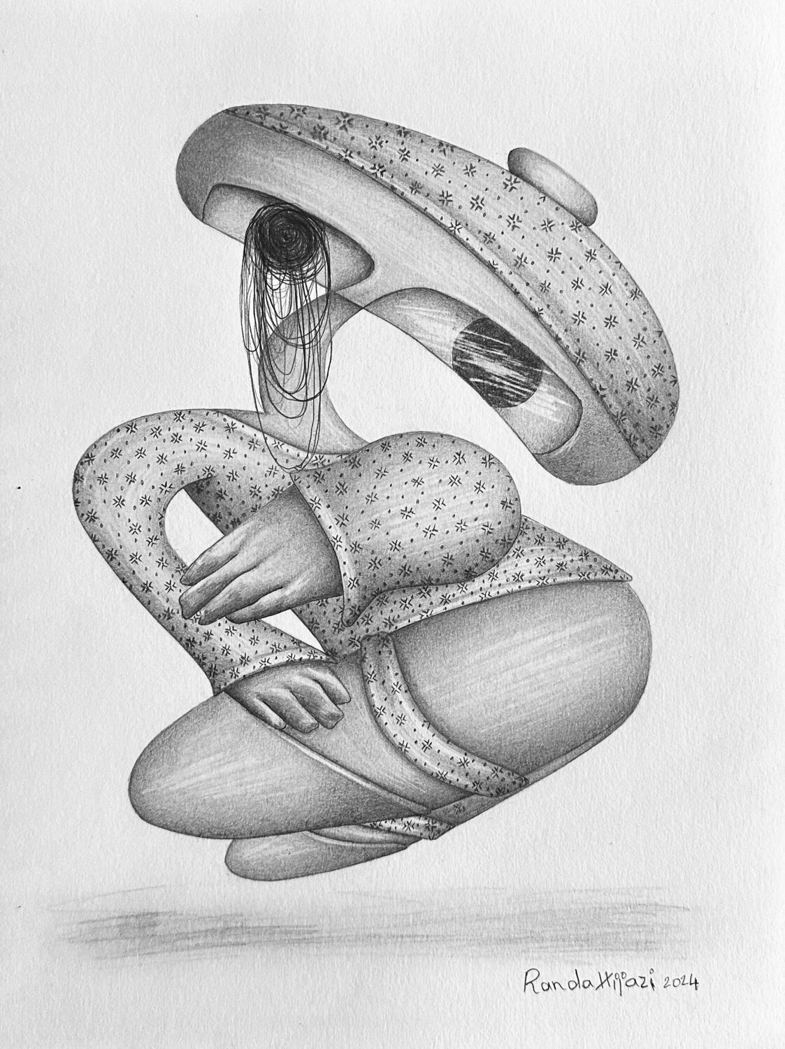 Crimson threads Randa Hijazi