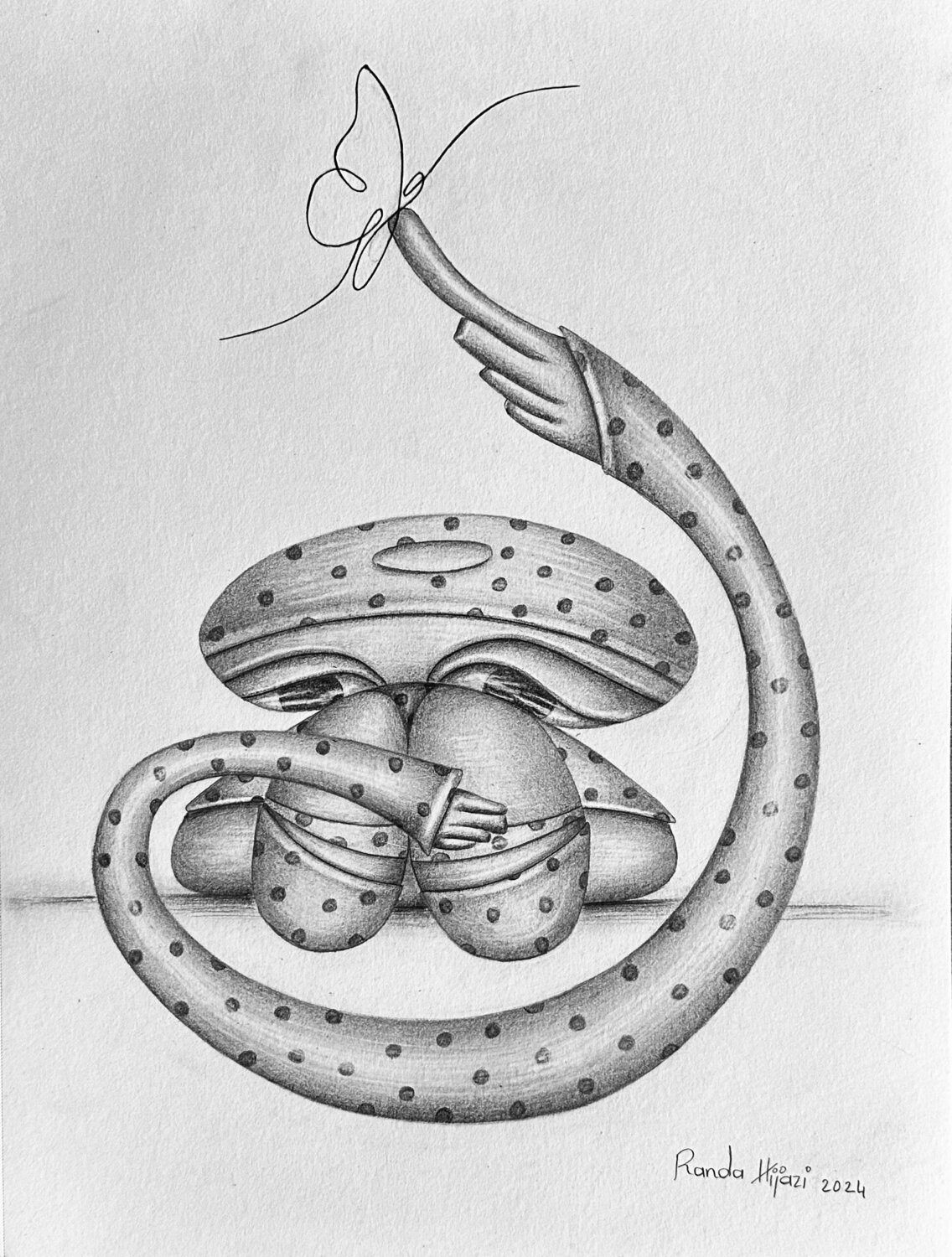 When silence speaks hope Randa Hijazi