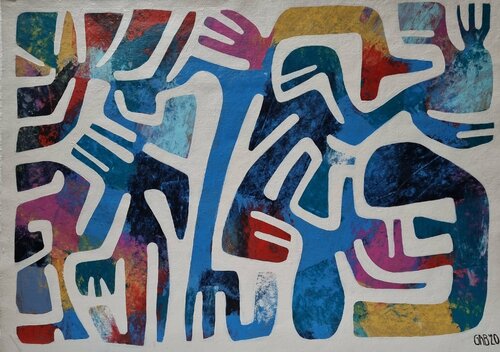 REQUEST von Gabriele Bruns, Werk auf Papier kaufen auf Singulart