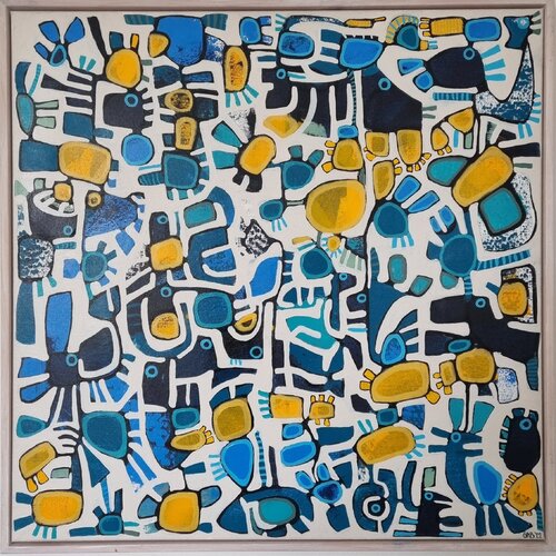 Frühlingsmorgen di Gabriele Bruns, Pittura in vendita su Singulart