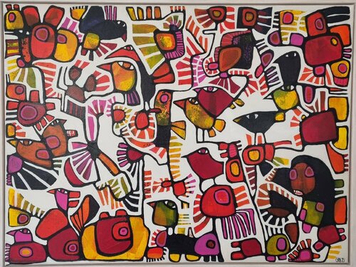 Sommermorgen di Gabriele Bruns, Pittura in vendita su Singulart