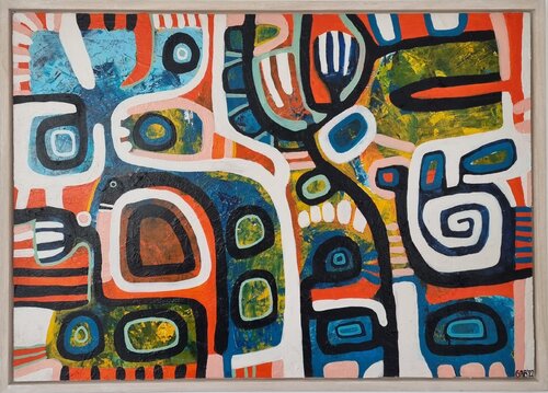 PARK 1 von Gabriele Bruns, Malerei kaufen auf Singulart