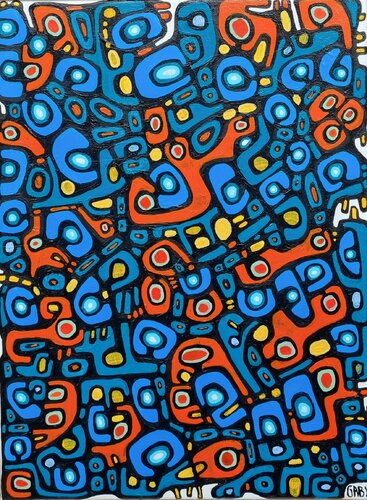 SYSTEM C di Gabriele Bruns, Pittura in vendita su Singulart