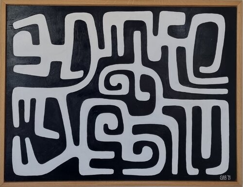 OHINA by Gabriele Bruns, Painting for Sale on Singulart