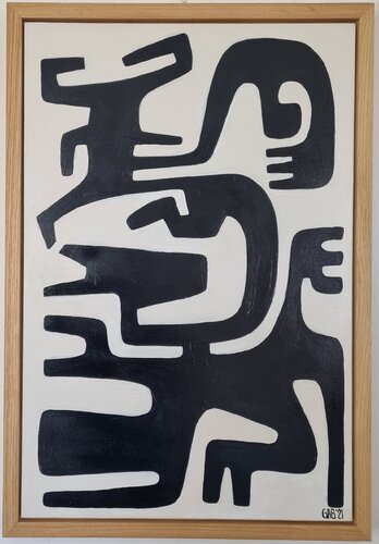 KYOKO von Gabriele Bruns, Malerei kaufen auf Singulart