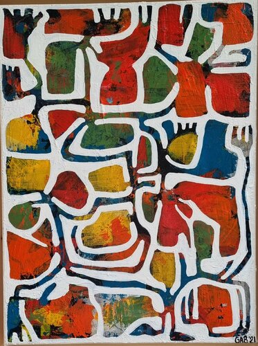 KORINDA di Gabriele Bruns, Pittura in vendita su Singulart