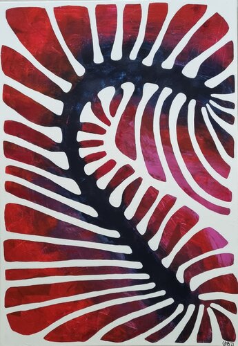 SYMBIOSE 1 von Gabriele Bruns, Malerei kaufen auf Singulart