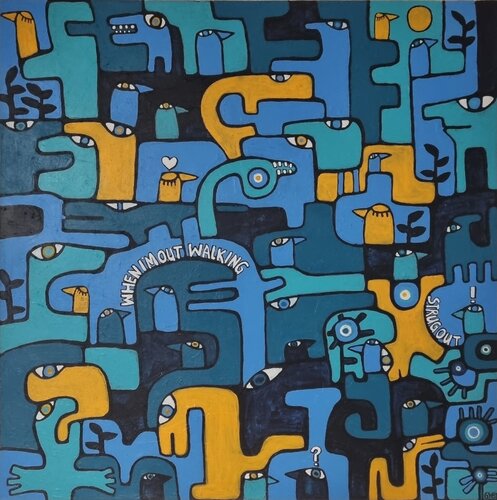 WHEN I'M OUT WALKING Gabriele Bruns