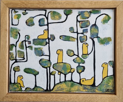 RESET di Gabriele Bruns, Pittura in vendita su Singulart