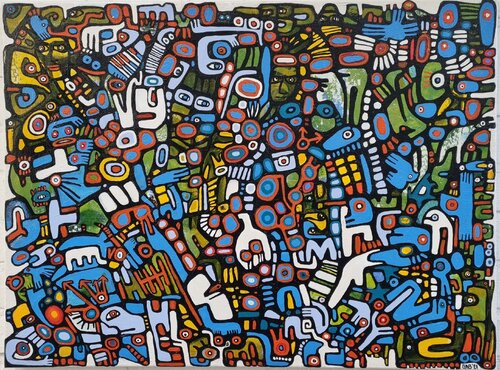 ZOOM di Gabriele Bruns, Pittura in vendita su Singulart