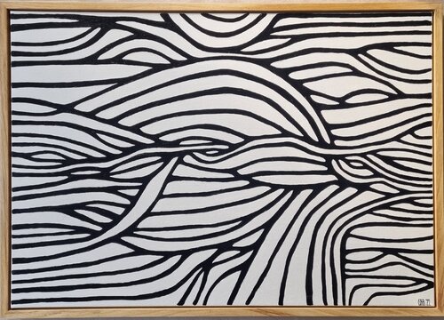 LINES von Gabriele Bruns, Malerei kaufen auf Singulart