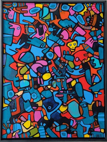 PLASMARON von Gabriele Bruns, Malerei kaufen auf Singulart