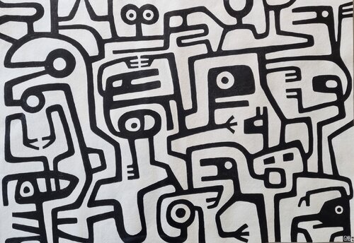 REDUX von Gabriele Bruns, Werk auf Papier kaufen auf Singulart