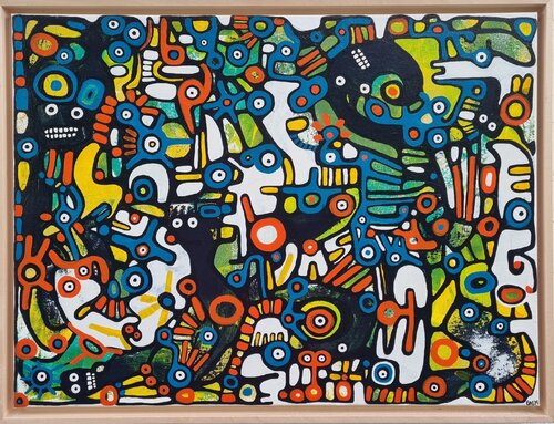 ELASTIC von Gabriele Bruns, Malerei kaufen auf Singulart