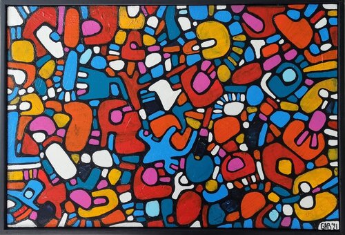 PONDEX di Gabriele Bruns, Pittura in vendita su Singulart