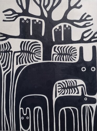 WALD 10 di Gabriele Bruns, Pittura in vendita su Singulart