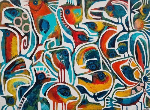 EDA di Gabriele Bruns, Pittura in vendita su Singulart