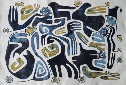 DORA von Gabriele Bruns, Werk auf Papier kaufen auf Singulart
