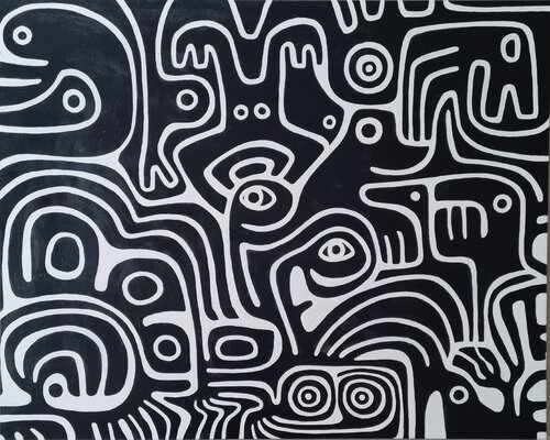 DEEP von Gabriele Bruns, Malerei kaufen auf Singulart