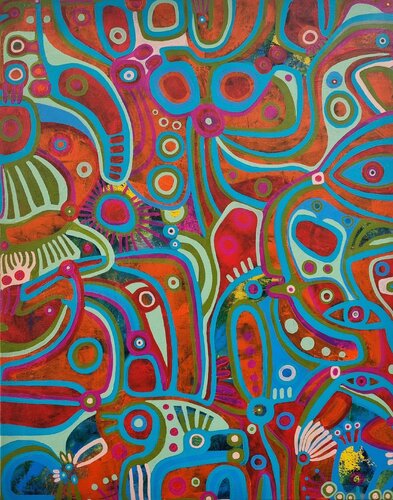 SEPTEMBER van Gabriele Bruns, Schilderij te koop op Singulart