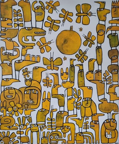 ZWISCHENZEIT von Gabriele Bruns, Malerei kaufen auf Singulart