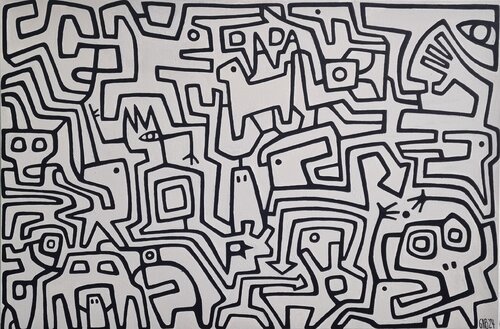 DA von Gabriele Bruns, Malerei kaufen auf Singulart